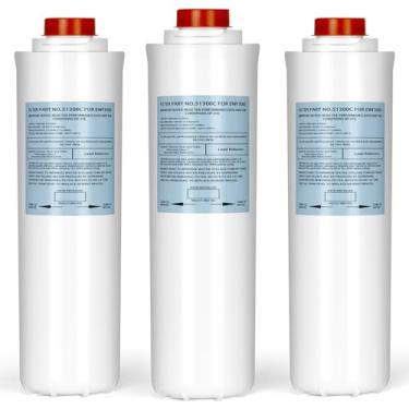 Imagem de Filtro de substituição 51300C, 3 pacotes de substituição para estações de garrafa de filtro EzH2O, substituição de filtro de água 51300C de 3000 galões para ERF750, 51299C, 55898C EWF3000 (sem chip)