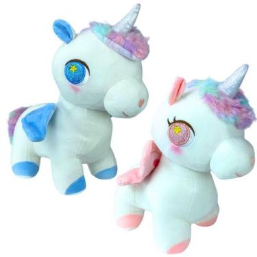 Imagem de Pelúcia Unicórnio Sortidas Brinquedo Macio Cby0073 - Castela - Castela
