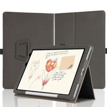 Imagem de [NSFN] Capa para tablet XPPen Magic Note Pad, XPPen Capa protetora para notebook digital de 11 polegadas com pulseira portátil de couro sintético premium com função de suporte