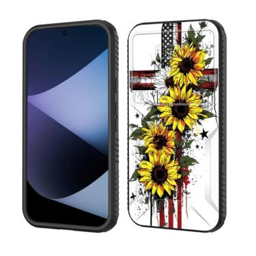 Imagem de wiaekosef Capa para Pixel 10 Pro XL, capa de lente de câmera deslizante embutida, proteção resistente à prova de choque, capa de camada dupla para Google Pixel 10 Pro XL 6,8 polegadas 2025, cruz