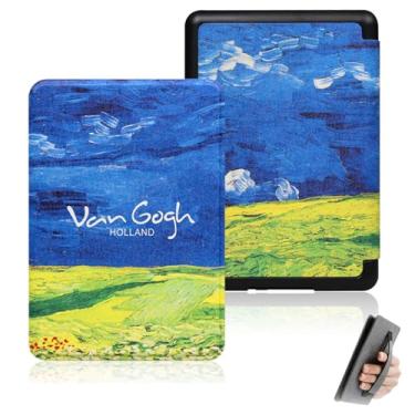 Imagem de GUKSRASO Capa para Kindle Paperwhite 11ª Geração/Signature Edition (6.8", Modelo: M2L3EK/M2L4EK) - Feito de Material à Prova D'água, com Suspensão Automática, Alça de Mão