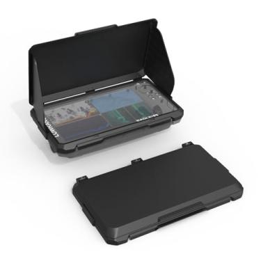 Imagem de Koroao Capa protetora dobrável para Lowrance Eagle Eye 9 e Lowrance Eagle 9 - Capa protetora impermeável para transdutor Fishfinder (preto)
