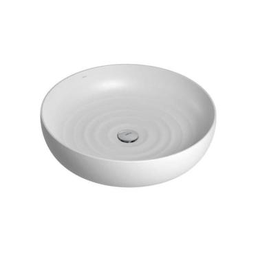 Imagem de Cuba De Apoio Redonda 50Cm Branca Deca Gota