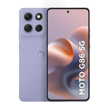 Imagem de Smartphone Motorola Moto G86 5G Tela 6,7” 1.5K pOLED 512GB Câmera Sony 50MP Lilás