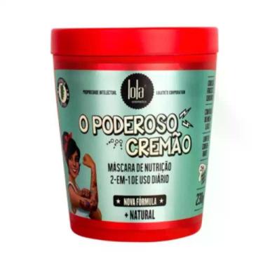 Imagem de Máscara Capilar O Poderoso Cremão 2 em 1 Lola Cosmetics - 230G