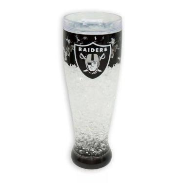Imagem de Copo Taça Chopp Nfl Las Vegas Raiders Gel Congelante
