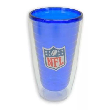 Imagem de Copo Cerveja NFL Azul 450 ML Parede Dupla - Marca NFL