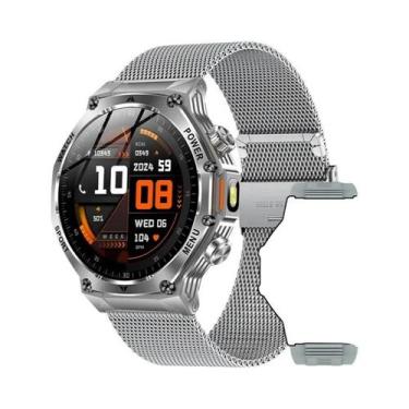 Imagem de Relógio Inteligente Bluetooth Masculino 5.2 IP67 À Prova D'Água Bateri