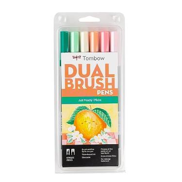 Imagem de Tombow Conjunto de canetas pincel duplo, Just Peachy 6