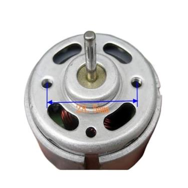 Imagem de Arranque eletrônico RS-725 DC 12V 23000RPM escova de carbono de alta velocidade acionador eletrônico de partida de eixo longo diâmetro de 3 mm para serra de ferramenta de perfuração DWBPGVUN