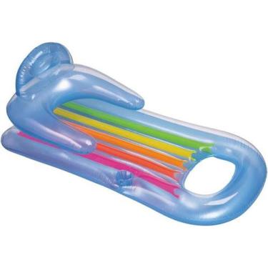 Imagem de Boia Colchão Bronzeador com Encosto Intex