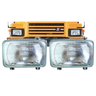 Imagem de Par Farol Bloco Compatível Scania 112 113 142 143 De 87 À 93