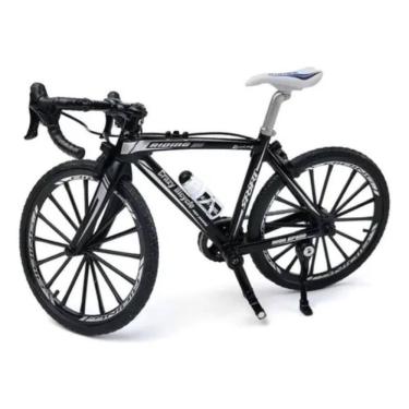 Imagem de Miniatura Bicicleta Bike Speed Preto/Cinza Metal 1:8