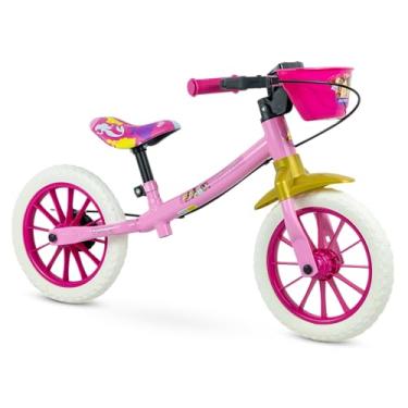 Imagem de Nathor Bicicleta de Equilíbrio Balance Bike Princesas