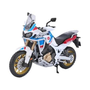 Imagem de Modelo De Motocicleta Em Escala 1:18 Honda Africa Twin, Brinquedo De C