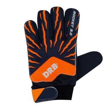 Imagem de Luva de Goleiro Dribbling Rocket 3.0 Infantil - Azul e Laranja-Unissex