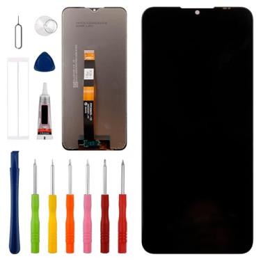 Imagem de Vvsialeek Novo conjunto de digitalizador de tela sensível ao toque LCD compatível com Nokia G310 [6,5 polegadas] com ferramentas de reparo - com funcionalidade de impressão digital