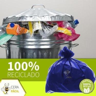 Imagem de Saco De Lixo Azul 200l 0,025mm 100un - Higipack