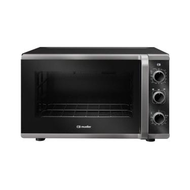 Imagem de Forno De Bancada Mueller 50 Litros Com Grill Preto Fosco Mfb