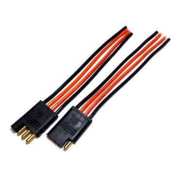 Imagem de Conector 4 Vias Com fio 2,5mm Chicote plug para caixa par home theater