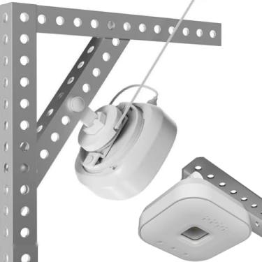 Imagem de Suporte de montagem ToolFree para myQ Chamberlain Garage Smart Hub (MYQ-G0401-ES) Suporte de montagem myQ Chamberlain Garage Smart Hub, Smart Garage Control - Hub de garagem sem fio, branco