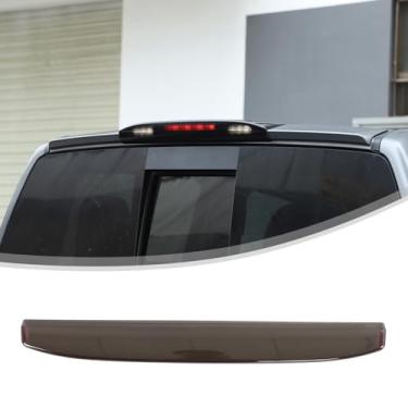 Imagem de Terceiro acabamento da tampa da luz de freio compatível com Nissan Titan 2016-2024, 3º Terceiro Terceiro Travão Luz Traseira Cobertura de Lâmpada Cobertura de Luz Traseira Acabamento Acessórios para