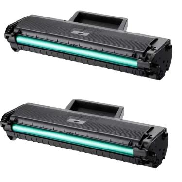 Imagem de Kit 2 Toner Compatível 105A W1105A 107A 107W 135A 135W Com Chip - Nova Premium