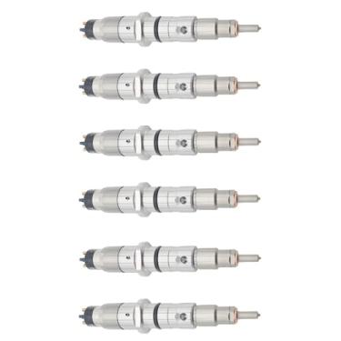 Imagem de HATRYIDA Injetor de trilho comum FIB1454RB de 6 peças para equipamento Komatsu BR380JG PC200-8 D39EX-22 D39PX-22 GD555-5 GD655-5 GD675-5 HB205 HB215 PC2200