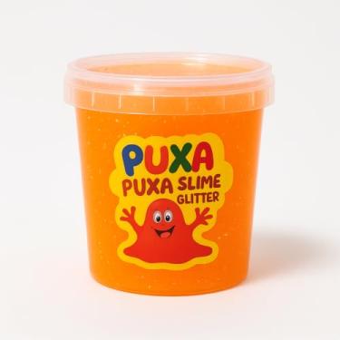 Imagem de Puxa Puxa Slime com Glitter 150g, Textura Suave e Brilho Encantador, Kit com 3 Unidades