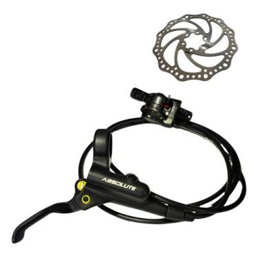 Imagem de Freio Disco Hidráulico Traseiro Absolute+disco 160 Bike Grau .