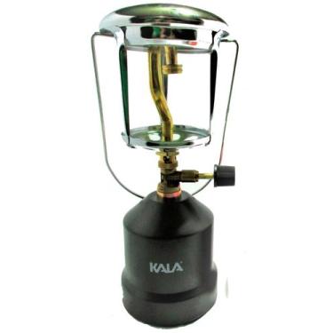 Imagem de Lampião Portátil Camping Pesca A Gás Kala, Preto