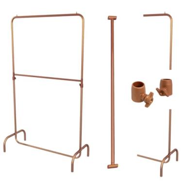 Imagem de Arara DUPLA Desmontável - Loja ou Closet 120cm (ROSE)