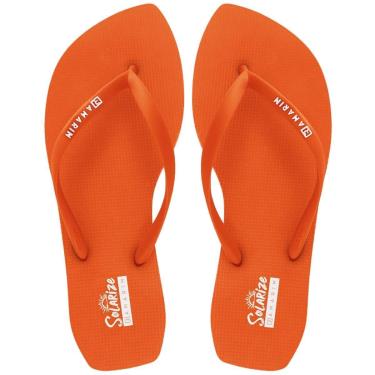 Imagem de Chinelo Ramarim Solarize Feminino Bico Folha Tiras Lisas Cor:;Tamanho:35/36-Feminino