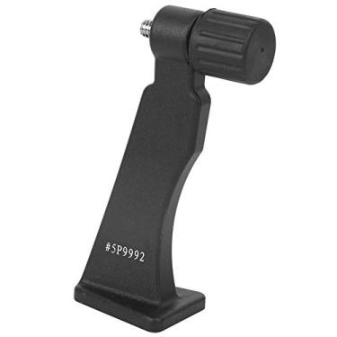 Imagem de AYNEFY Adaptador de tripé Binocular, Parafuso de Metal Preto de 1/4 de Polegada para Telescópio de Observação de Pássaros de Configuração Rápida