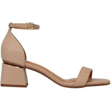 Imagem de Sandália  Salto Bloco Médio Grosso Vizzano Feminina-Feminino