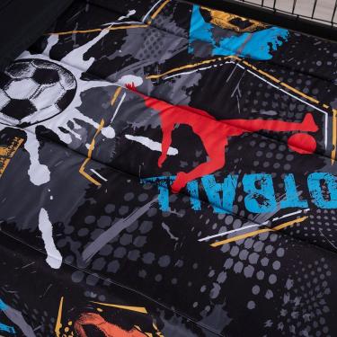 Imagem de Coberdrom Edredom Solteiro Alegria Soccer - 100% Poliéster