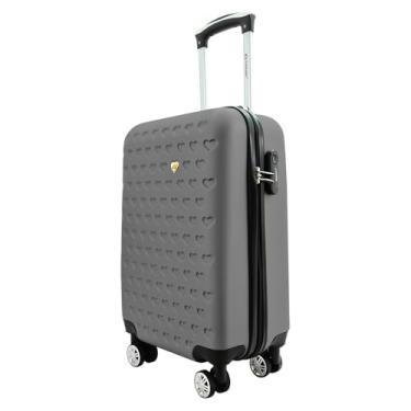 Imagem de Mala de Bordo de Viagem ABS 4 Rodas Bagagem de Mão até 10kg (Grafite)