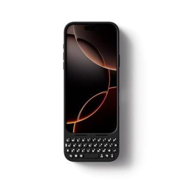 Imagem de Akko Teclado MetaKey para iPhone 17 Pro Max Maximize Screen Space Keyboard Case para digitação precisa, preto espacial