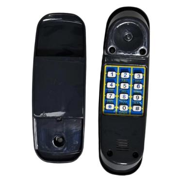 Imagem de Dynwave Telefone de brinquedo para balanço, ideal para crianças brincarem de faz de conta, com teclado numérico, acessórios criativos para playground e casa