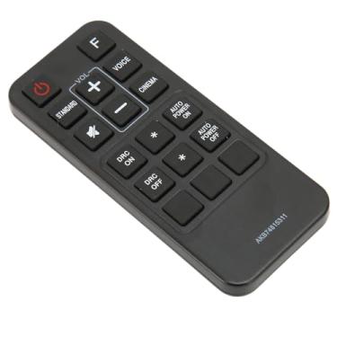 Imagem de Zhjvihx Controle Remoto de Substituição, Controle Remoto da Barra de Som Resposta Rápida AKB74815311 para 45a1 D para Las160b