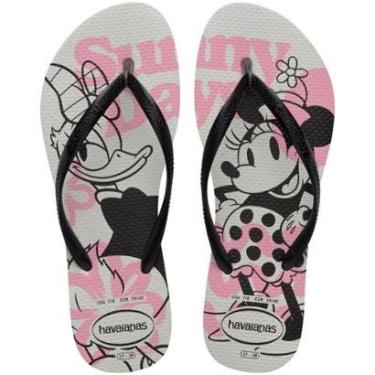 Imagem de Chinelo de Dedo Feminino Estampa Havaianas Slim Disney-Unissex