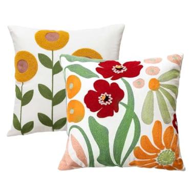 Imagem de Capas Decorativas Para Almofadas, Adequadas Para SofáS, Camas, Salas De Estar E Cadeiras(KIT2(N1020-N1021))