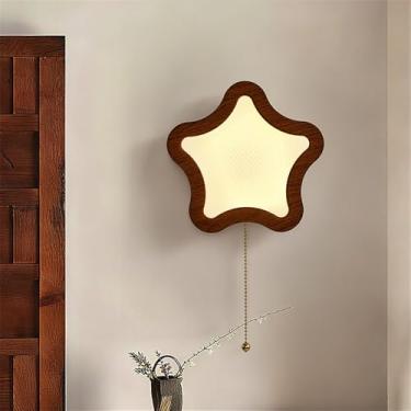 Imagem de Contemporânea Lâmpada de parede LED Americana Criativa Sala de Estar Quarto Estudo Villa Corredor Escadas Decoração Casa Luz (Estilo 25)