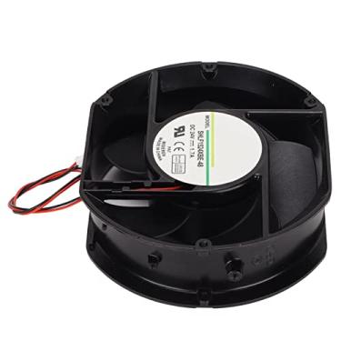 Imagem de KIMISS Ventilador de Resfriamento Axial de Bola Dupla Silencioso 24V para Ventilação do Dissipador de Calor DIY, Fluxo de Ar de 275 CFM, Ruído de 50dB, Uso Industrial e Doméstico