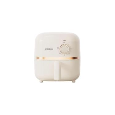 Imagem de Fritadeira Elétrica Air Fryer, 3,4 Litros, Preta, 1200W, Controle de Temperatura até 200°C, Timer 30 Minutos, Cesto Antiaderente Removível, 26,5x24x30cm, 127V