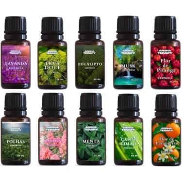 Imagem de Kit 10 Essências Para Aromatizador Elétrico 20ml