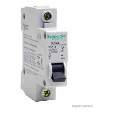 Imagem de Disjuntor Monopolar De 125a Curva C - K32a - Schneider