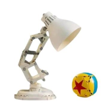 Imagem de Luminária De Mesa De Blocos De Montar Disney Pixar Luxo Jr 613 Peças D