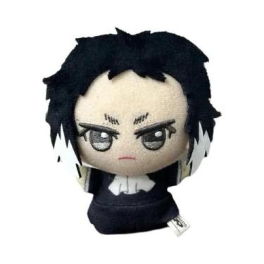 Imagem de Mini Boneco De Pelúcia De 10cm BSD Dazai Osamu Nakahara Chuuya Nakajim