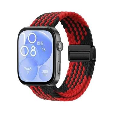 Imagem de Pulseira Magnética De Nylon Trançado Para Huawei Watch Fit 4 pro Fit 3